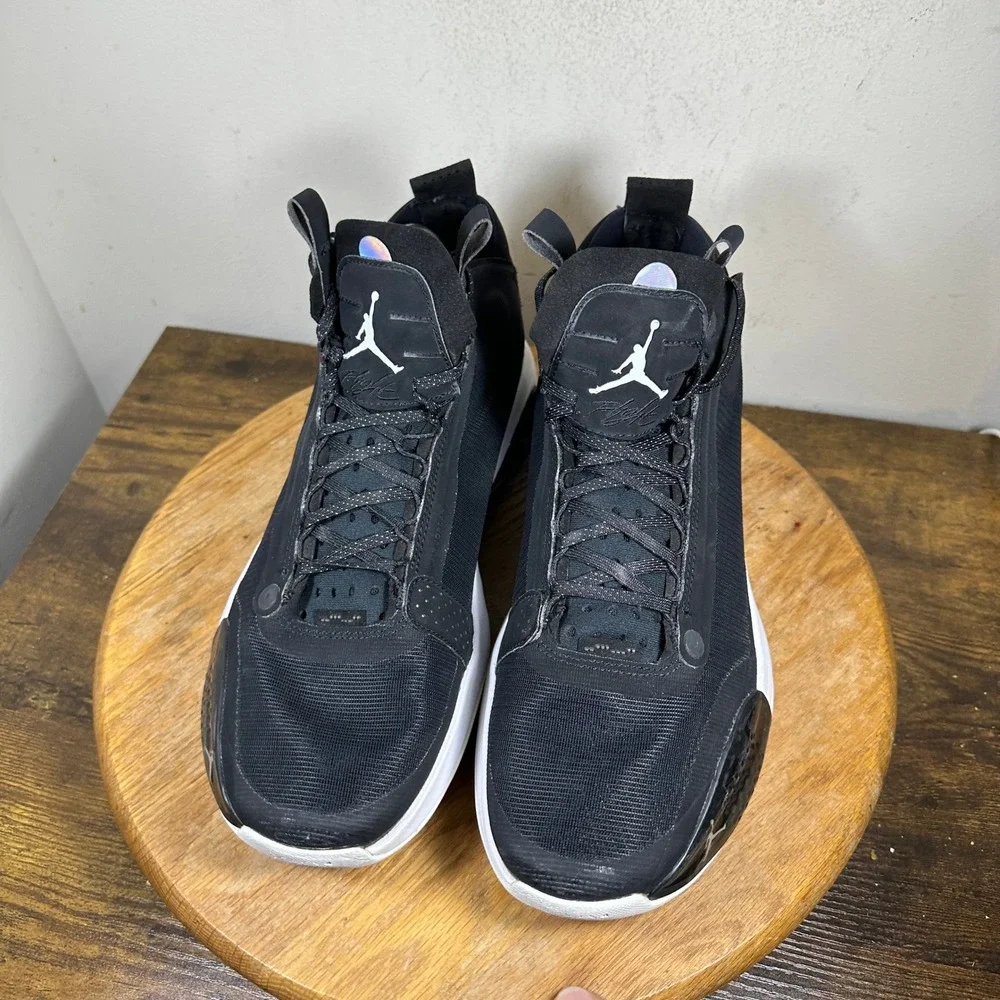 Jordan Air Jordan 34 Eclipse Black White Mens Shoes AR3240-001 Size 11
